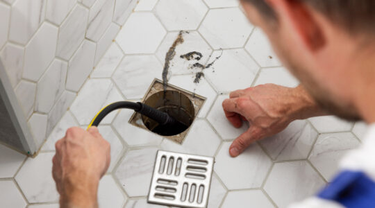 Débouchage de drain
